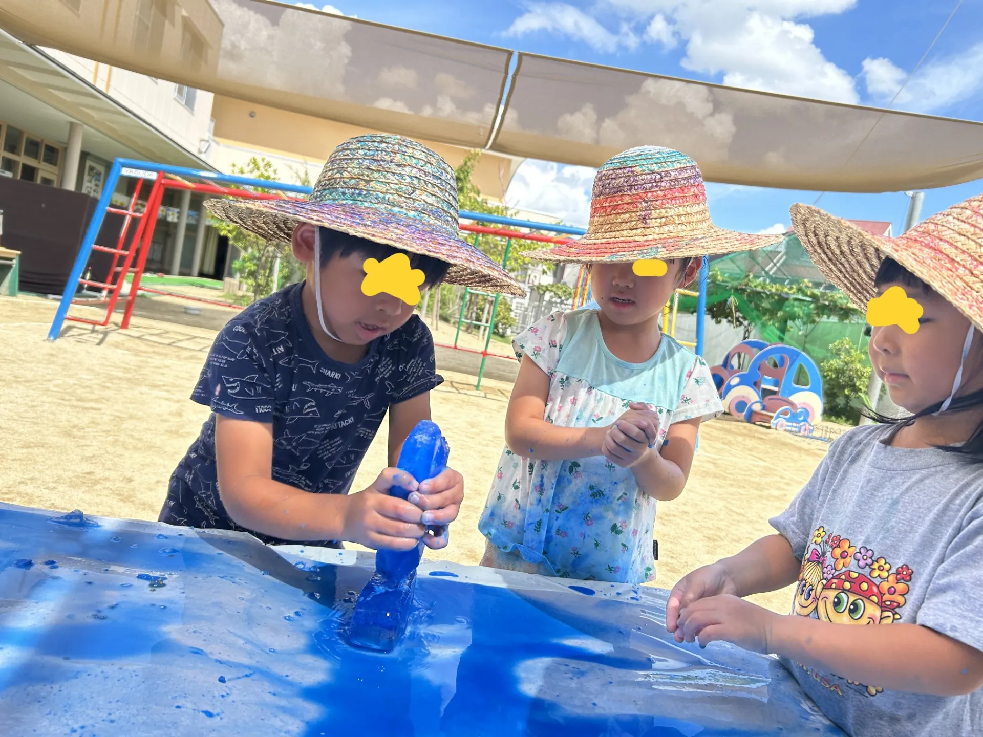 ホーム(3歳児~5歳児)夏の遊び まとめ②